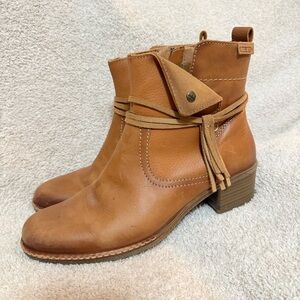 PIKOLINOS Zaragoza Spanish Leather Ankle Boots Sz 39
